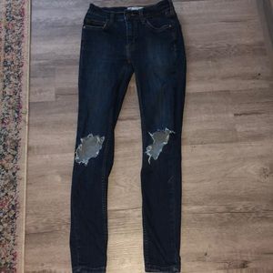 Free people ripped jeans